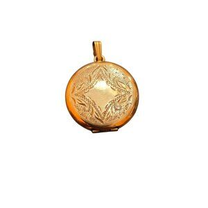 Vintage Gold Filled Marked Locket (A8187)